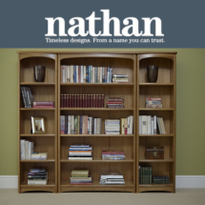 Nathan Editions Range of Bookcases | R.G Cole Furniture