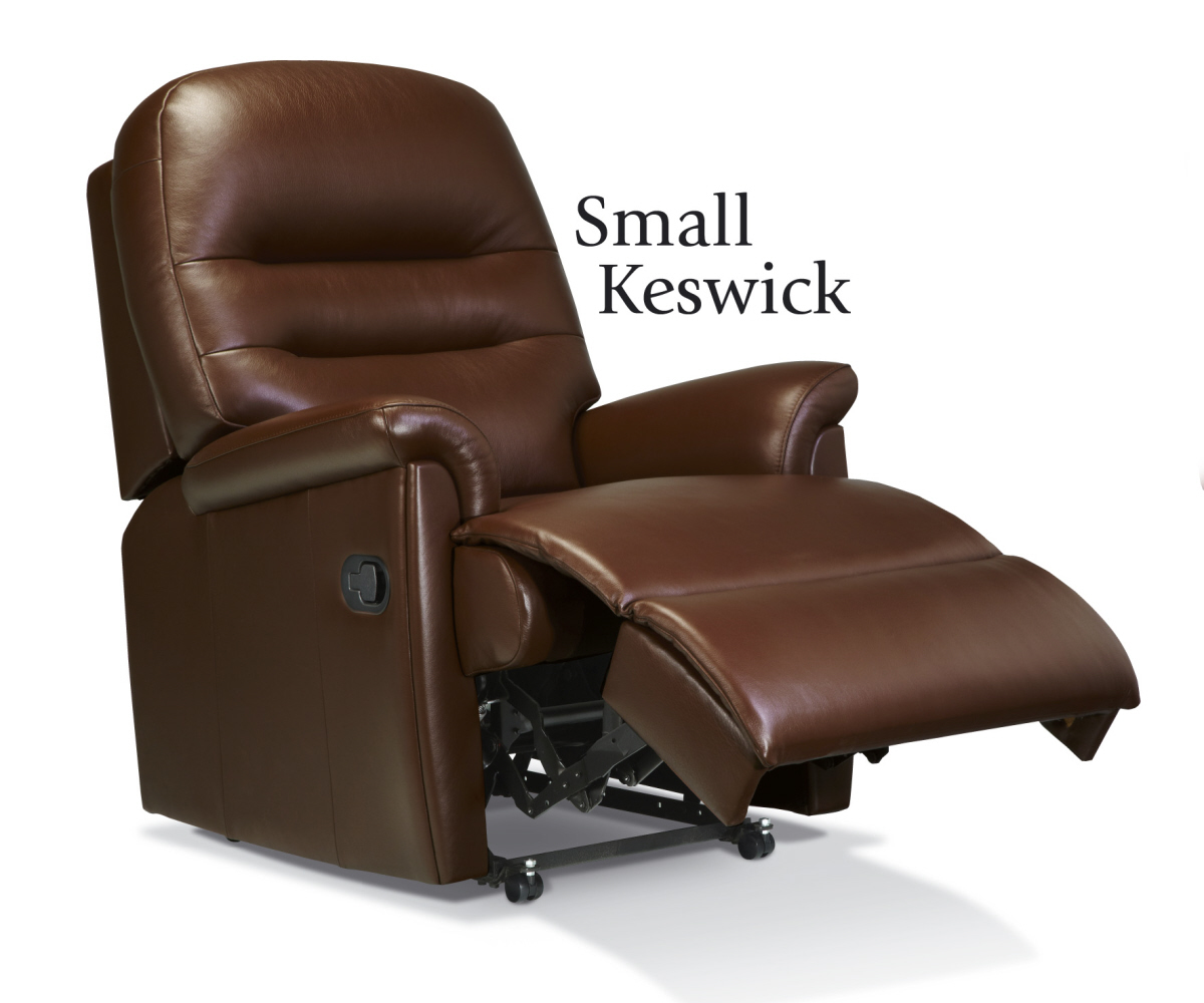Sherborne Keswick Hide Small Recliner Chair Manual or Electric Option