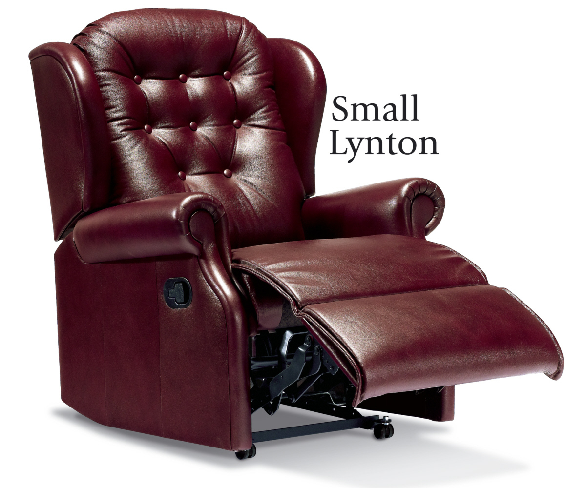Sherborne Lynton Hide Small Recliner Chair Manual or Electric Option
