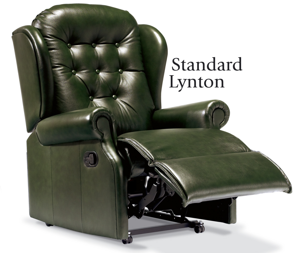 Sherborne Lynton Hide Standard Recliner Chair Manual or Electric Option