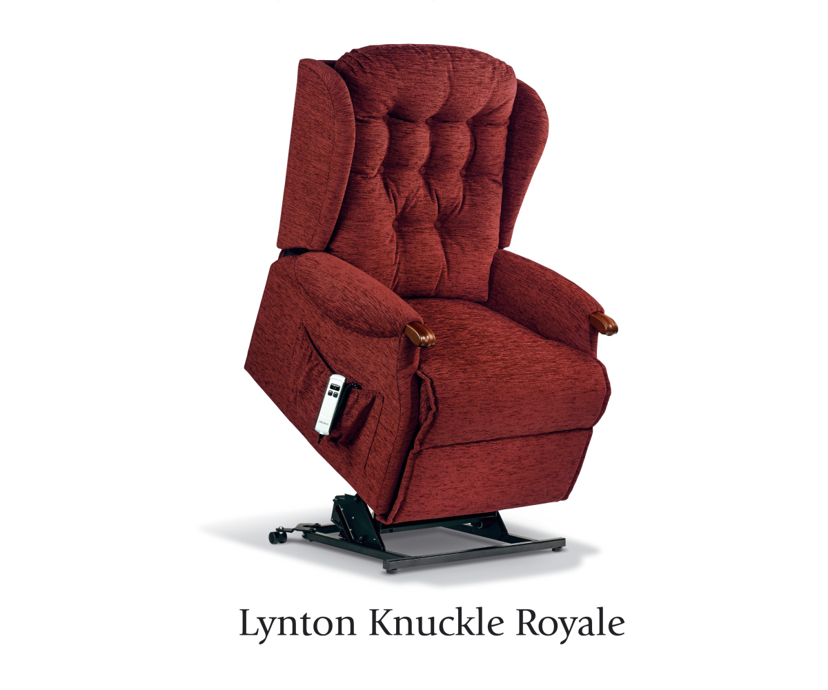 Sherborne Lynton Knuckle Royale Lift and Tilt Recliner Single or Dual Motor Option