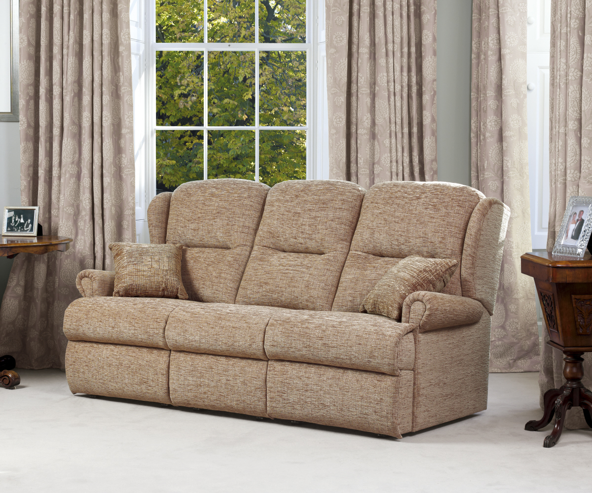 Sherborne Malvern Standard Reclining 3 Seater Sofa Manual or Electric Option