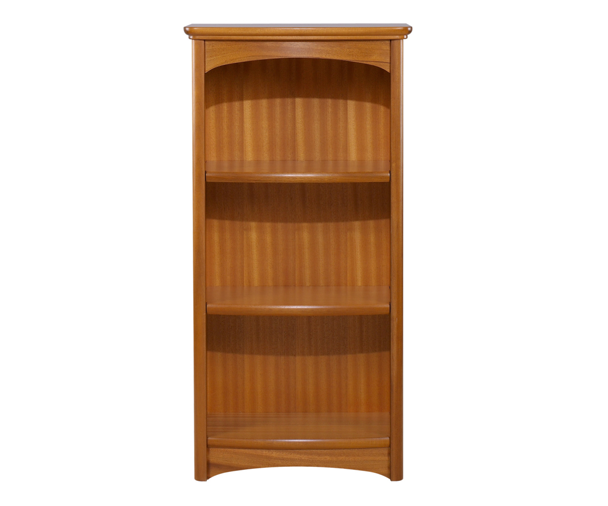 Nathan Editions Teak 6994 Mid Single Bookcase