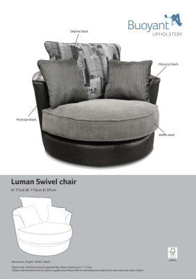 Buoyant Luman Swivel Chair