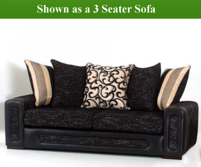 Red Rose Libby 3 Seater Sofa and 2 Seater Sofa
