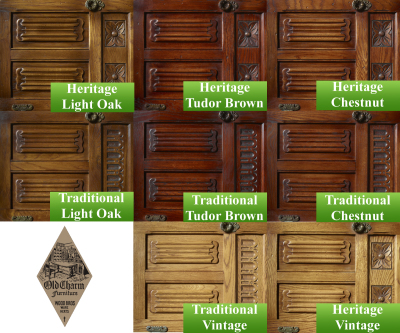 Old Charm Classic 2981 Single Door Pedestal Cabinet